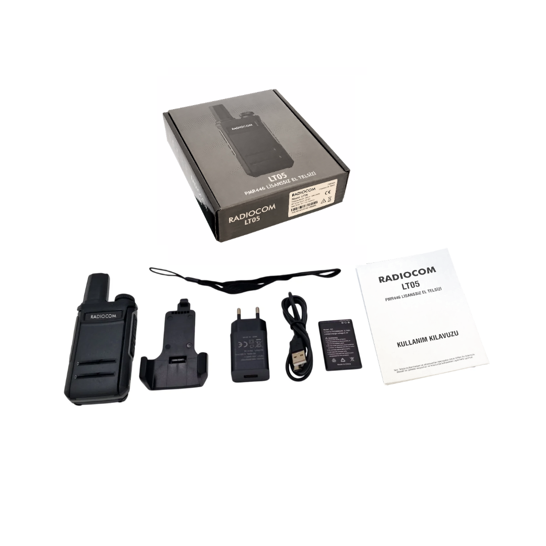 RADIOCOM LT-05 LİSANSSIZ EL TELSiZİ7